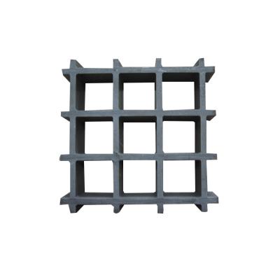 China Poultry Farming FRP Molded Grey Fiberglass Grating Panels for sale