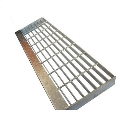 China ISO9001 Hot Dipped Galvanized Catwalk Steel Stair Treads Grating for sale