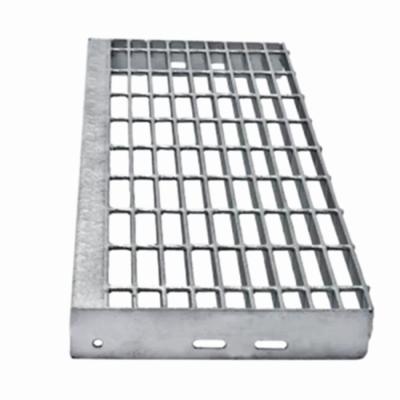China 1.5mm Hot Dipped Galvanized Checker Plate Nosing Stair Treads And Walkway for sale