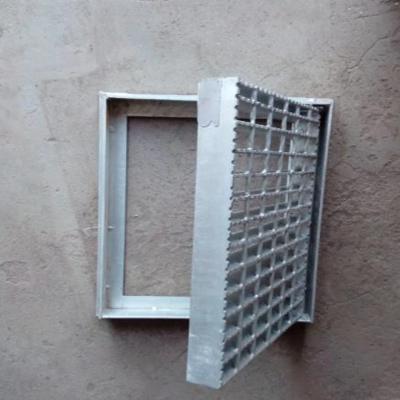 China ISO9001 Metal Building Materials Q195 Low Carbon Floor Grating Steel metal trench drain grates for sale