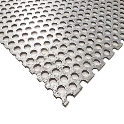 China 0.3MM Thickness 1220X2440mm Perforated Metal Plate For Loud Speaker Box Decorative for sale