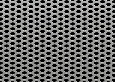 China 3mm Thickness Stainless Steel Perforated Panel Polishing Process 9.5mm Staggered for sale