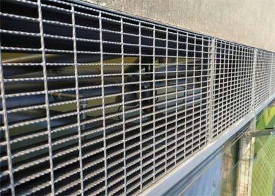 China High Strength 6mm Galvanized Steel Grating Walkway Anti Corrosion Bar Fence for sale