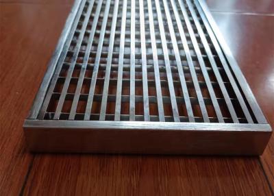 China Compact Driveway Drainage Linear Hd Galvanzied Or Stainless Steel Grating For Drainage Cover for sale