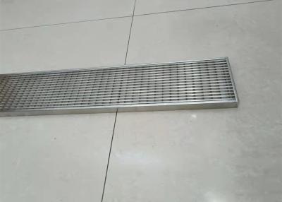 China Food Grade 316 Stainless Steel Grating Channel Drain Wedge Wire for sale