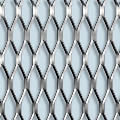 China Steel Diamond 0.1mm Dia Galvanized Expanded Metal Lath for sale