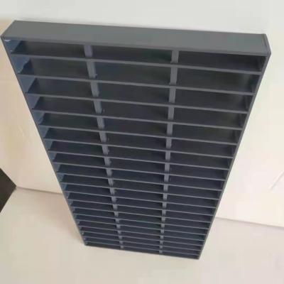 China 40*3mm Plain Steel Aluminum Swage Locked Grating Powder Coating With Horticulture for sale