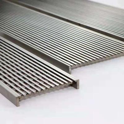 China Ss316 Grating Stainless Channel Compact Drainage Trench for sale