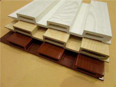 China La pared de la aprobación WPC del ISO perfila tableros plásticos de la cubierta del PVC del revestimiento de la pared en venta