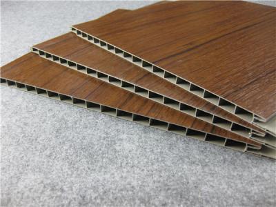 China Teste padrão de madeira dos painéis de teto do PVC de Laminationed fácil à instalação à venda