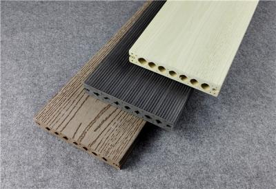 China Wood Plastic Composite Floorings Hollow Co-extrusion DIY Deck Tiles for sale