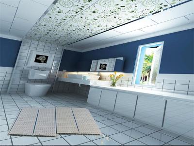 China PVC/los paneles plásticos del panal para adornar el tablero de la ducha del cuarto de baño en venta