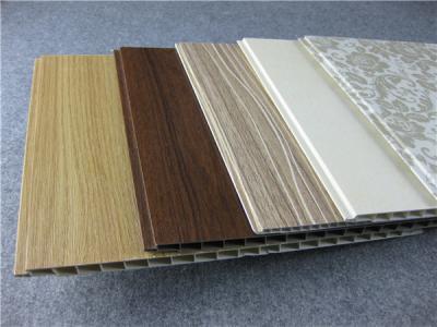 China Decorative Laminated UPVC Wall Panels For Living Room / Study / Bedroom for sale