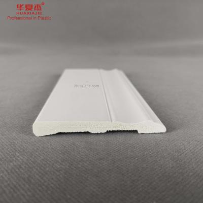 China 53mm*8mm Popular PVC Trim Moulding Decor For Hall Decoration for sale