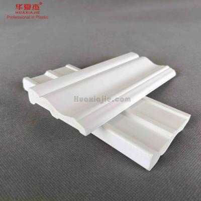 China White Waterproof PVC Trim Moulding Decoration Interior Doors For Room for sale