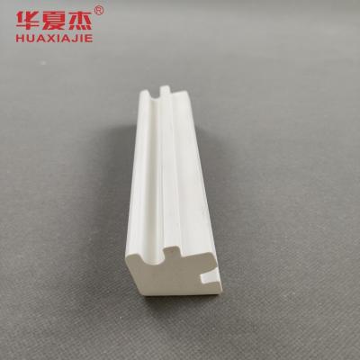 Cina Carton Packaging PVC Trim Moulding For Indoor Sill Nosing White Vinyl 7ft in vendita