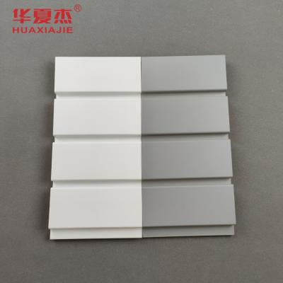 China Fire Resistance PVC Slatwall Panels Matte Texture With Excellent Chemical Resistance for sale