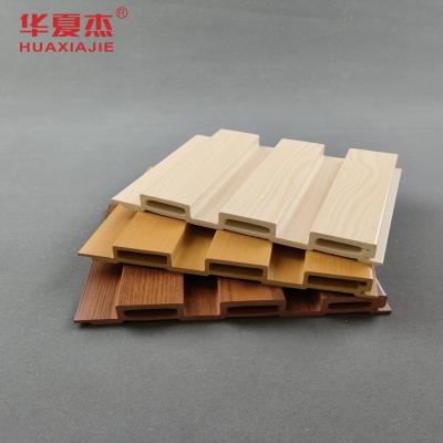 China Painel de parede composto plástico de madeira da co-extrusão fácil de instalar do painel de parede WPC à venda