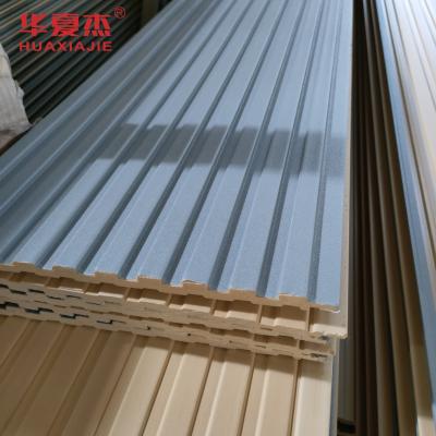 China Outdoor WPC Wall Panel Laminated WPC Panel Residential Building Decoration for sale