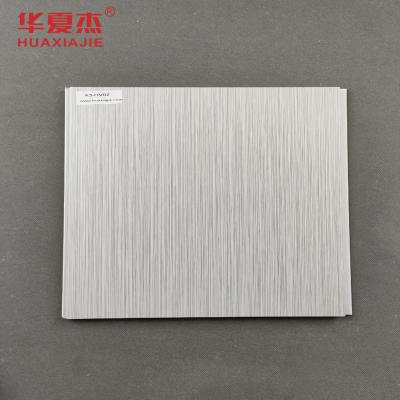Chine Antiseptic Groove PVC Wall Panels Wood Interior Decoration PVC Ceiling Panel à vendre