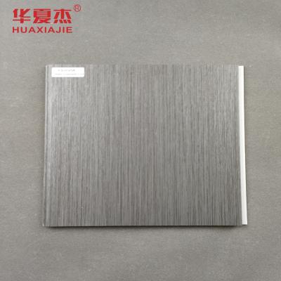 China 300 X 10 Mm PVC Wall Panel Wooden Designs PVC Ceiling Panel Bathroom Decoration zu verkaufen