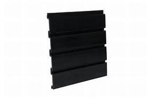 China Black waterproof Garage Wall Panels / Durable PVC Glack Slat Board for sale