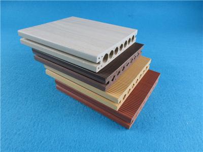 China Decking Anti-UV do material do Decking do vinil/WPC para o revestimento exterior à venda