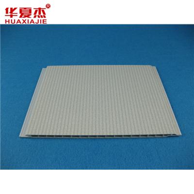 China 250mm x 8mm Flat Decorative Ceiling Panels With Silver Line And Groove for sale