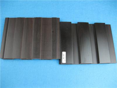 China UV Protect PVC Extrusion Profiles / Dark Grey Wall Tiles For Boardwalk for sale