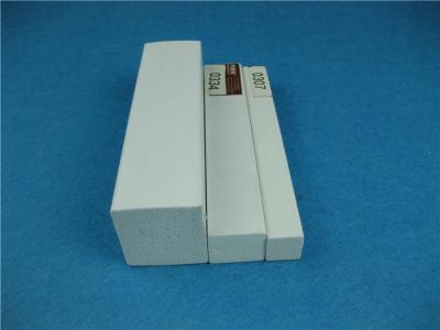 China Environmental Customized Rectangle PVC Extrusion Profiles Low Maintenance for sale
