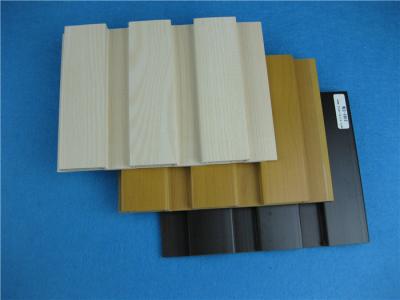 China Colorful Wood Look Exterior Cladding Wood Plastic Composite Wall Cladding for sale