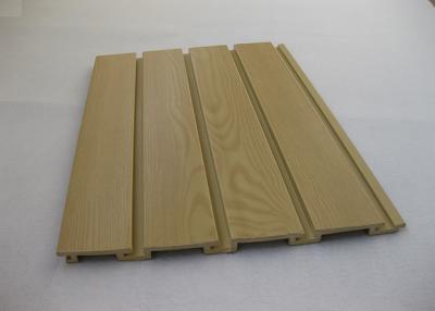 China Los paneles de pared fuertes modificados para requisitos particulares del garaje, revestimiento de madera de pared plástico de madera del garaje para Warehouse en venta