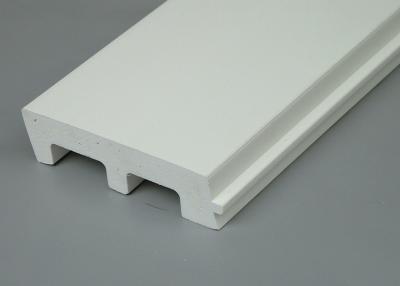China Recyclable PVC Trim Moulding / PVC Window Trim For Housing No Cracking for sale