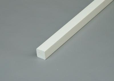 China Blind Stop White Vinyl Waterproof PVC Trim Profile For Interior for sale