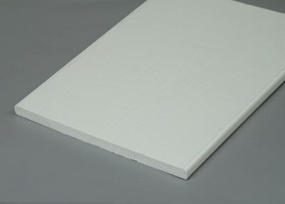 China Flat / Utility PVC Trim Board / White Vinyl Cellular PVC Trim For Decoration for sale