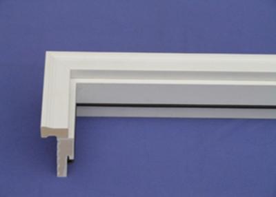 China PVC WPC Door Frame Foam Decorative Moldings , Brick Mold White Vinyl PVC Mouldings for sale