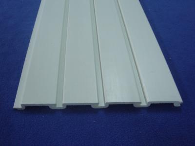 China High End Plastic PVC Slatwall Panels Tool Storage With Slat Wall Hooks for sale
