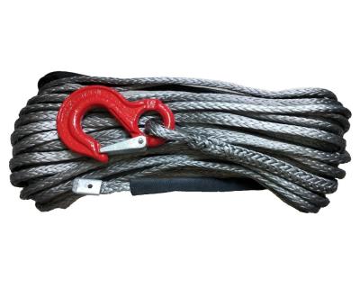 China High Strength 12mm UHMWPE Fiber Braided Towing Winch Rope for Towing Requirements for sale