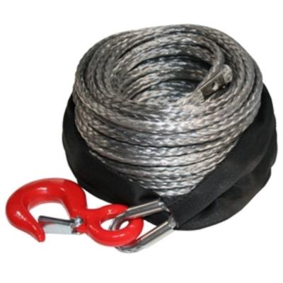 China High durability 10mm 12 strand braided UHMWPE synthetic winch rope for customized support ODM for sale