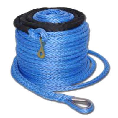 China ATV/UTV Uhmwpe Braid Synthetic Winch Rope with Loop and High Strength Power Source for sale