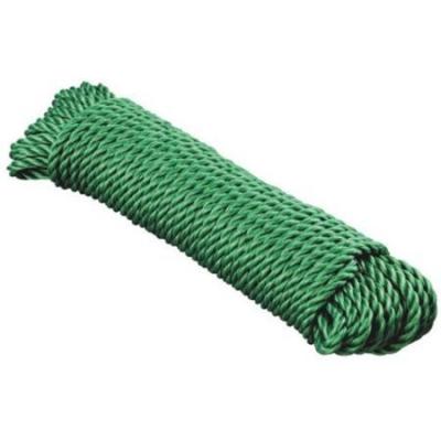 China Construction Engineering 5mm Green PE Rope Made of PP Material with High Tenacity for sale