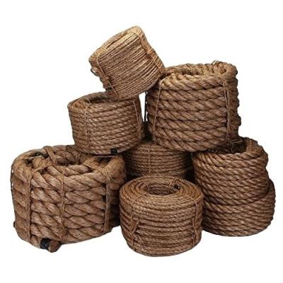 China Twist Rope Sisal Rope Length 0-1000m For Packing Mooring And Boat Rope for sale