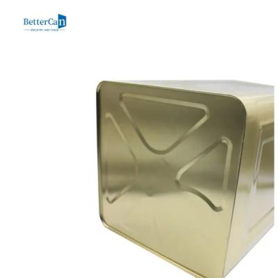 Китай Квадратная таможня жестяных коробок краски консервная банка ISO9001 краски металла 5 галлонов одобрила продается