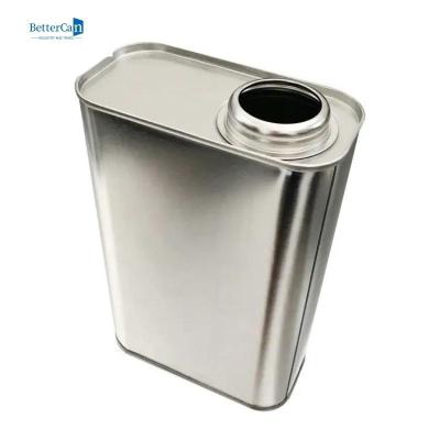 China Solvent Paint Tin Suppliers , Square Empty Metal Paint Tins ISO9001 for sale