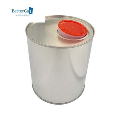 China Empty 1 Litre Engine Oil Tin Can Manufacturer For Oil Packaging for sale