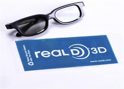 China Custom Poly Bag Packaging Noncorrosive Heat Sealable For Real 3d Glasses for sale