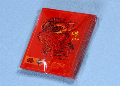 China FDA Approved Ultra Pro Board Game Sleeves 62x89mm Reusable for sale