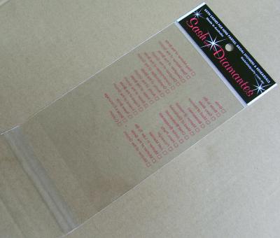 China Bolsos polivinílicos de soldadura de Bopp del lacre, la bolsa de plástico auta-adhesivo transparente en venta