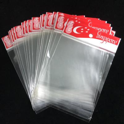 China Bolsos polivinílicos de Bopp del sellado caliente, OEM auto-adhesivo del bolso de plástico transparente de Opp disponible en venta