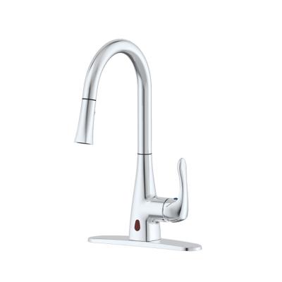 China Touch Kitchen Smart Faucet Upc Pull Down Classic Polished Surface for sale